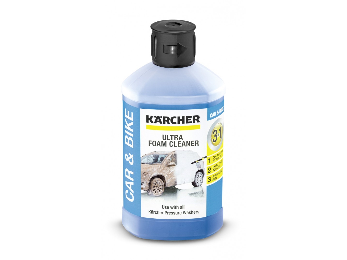 Kärcher Ultra Foam Cleaner 3-In-1 - Renseopløsning - Til Trykvasker