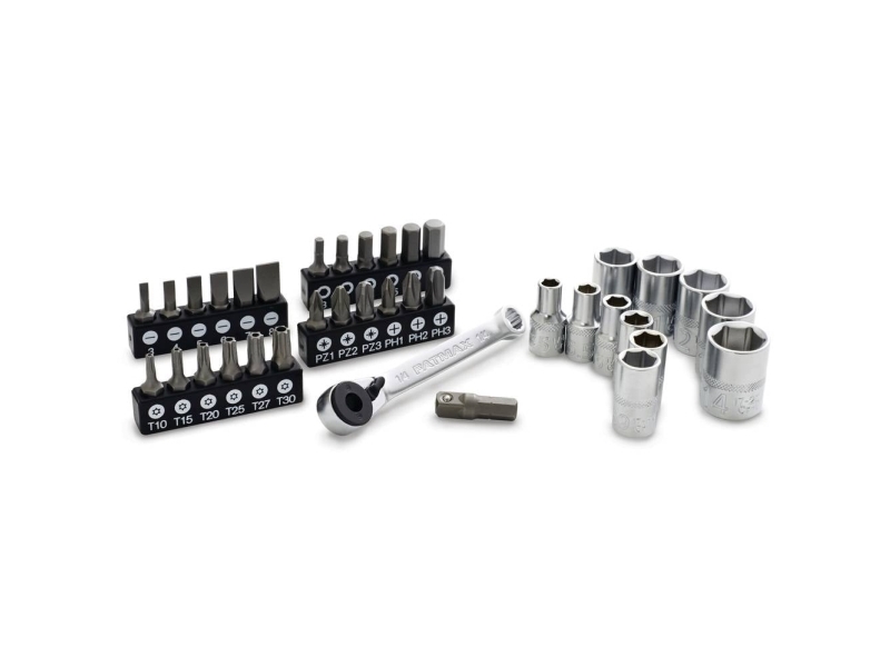 Stanley Fmmt19101-0, 36 Stk, Hexadecimal (Metrisk), Phillips, Stjerneskruetrækker, Åbning, Torx, Ph 1,Ph 2,Ph 3, Pz 1,Pz 2,Pz 3, 3,4,5,6,7,8 Mm, T10,