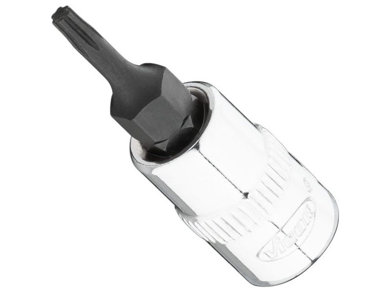 Vigor V7037-Ip8, Sokkel, 1/4", Metric, 1 Hoved(Er), T8