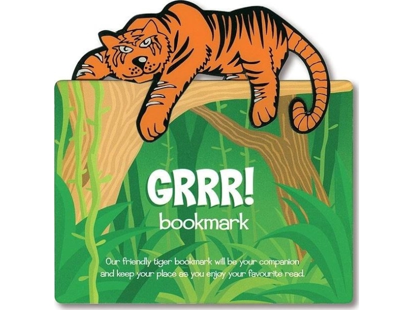 If Tier-Lesezeichen - Grrr! - Tiger