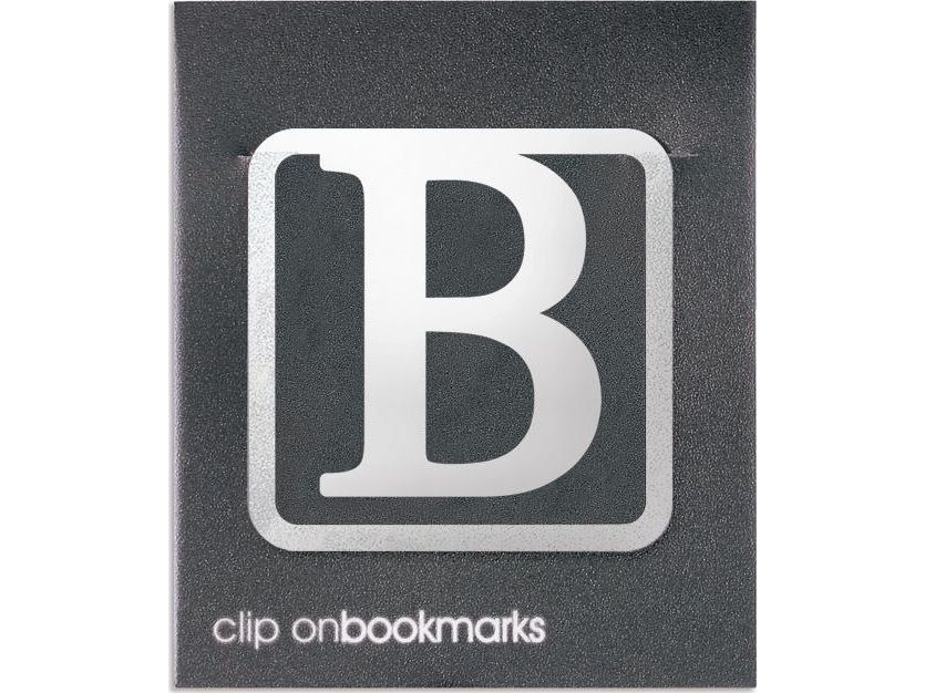 If Metall-Lesezeichen - Buchstabe B Clip-On