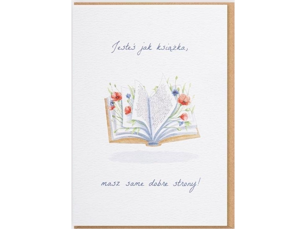 Nadwyraz.Com Carnet - Du Bist Wie Ein Buch, Du Hast Alle Guten...