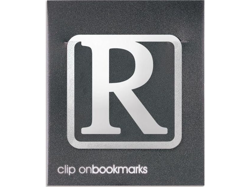 If Metall-Lesezeichen - Buchstabe R Clip-On