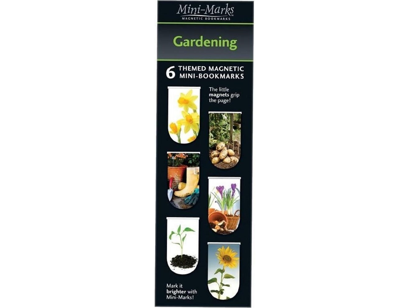 IF Gardening magnetiska bokmärken 6 st | Skola & Hobby - Till skolväskan - Övriga | GameStuff