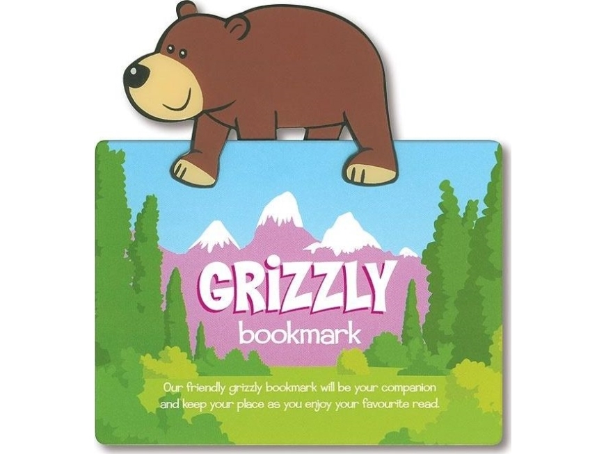 Dyre-Bogmærke - Grizzlybjørn