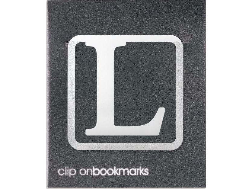 If Metall-Lesezeichen - Buchstabe L Clip-On