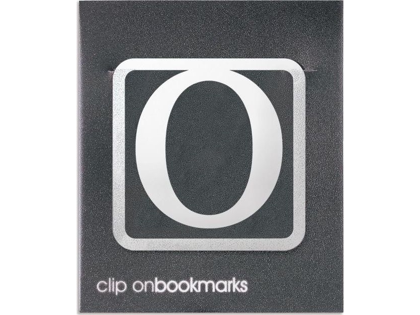 If Metall-Lesezeichen - Buchstabe O Clip-On
