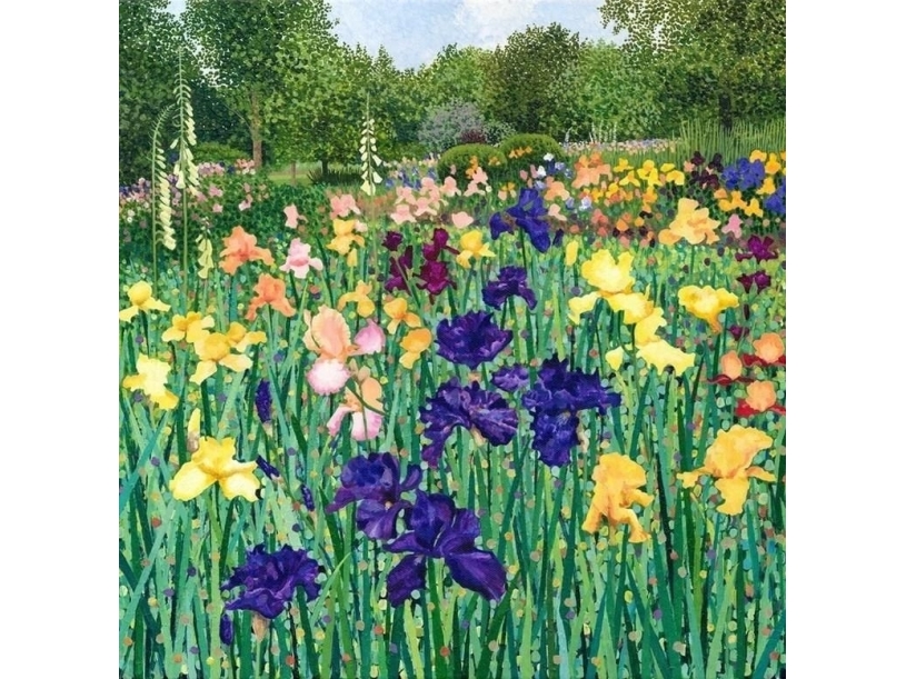 Susan Entwistle Carnet Mit Iris-Umschlag