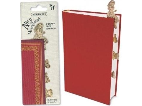 Bookminders Page Markers - Alice in Wonderland - - Andet Bog - THAT COMPANY CALLED IF - 2019 - Engelsk - Booktok.dk