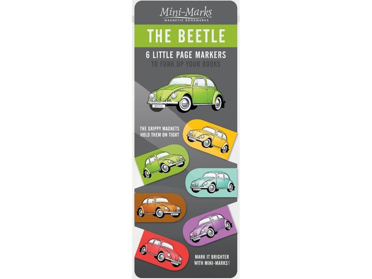 If Magnetische Auto-Lesezeichen - Käfer Vw Garbus 6 Stk