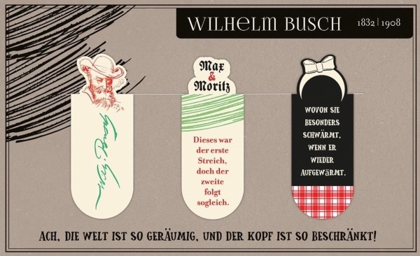 Moses Magnetiske bogmærker - Wilhelm Busch