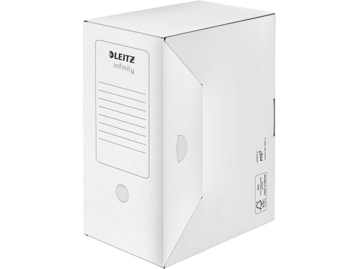 Leitz Infinity arkistointilaatikko FSC® 150 mm, Valkoinen, A4, 290 g, 150 x 330 x 255 mm