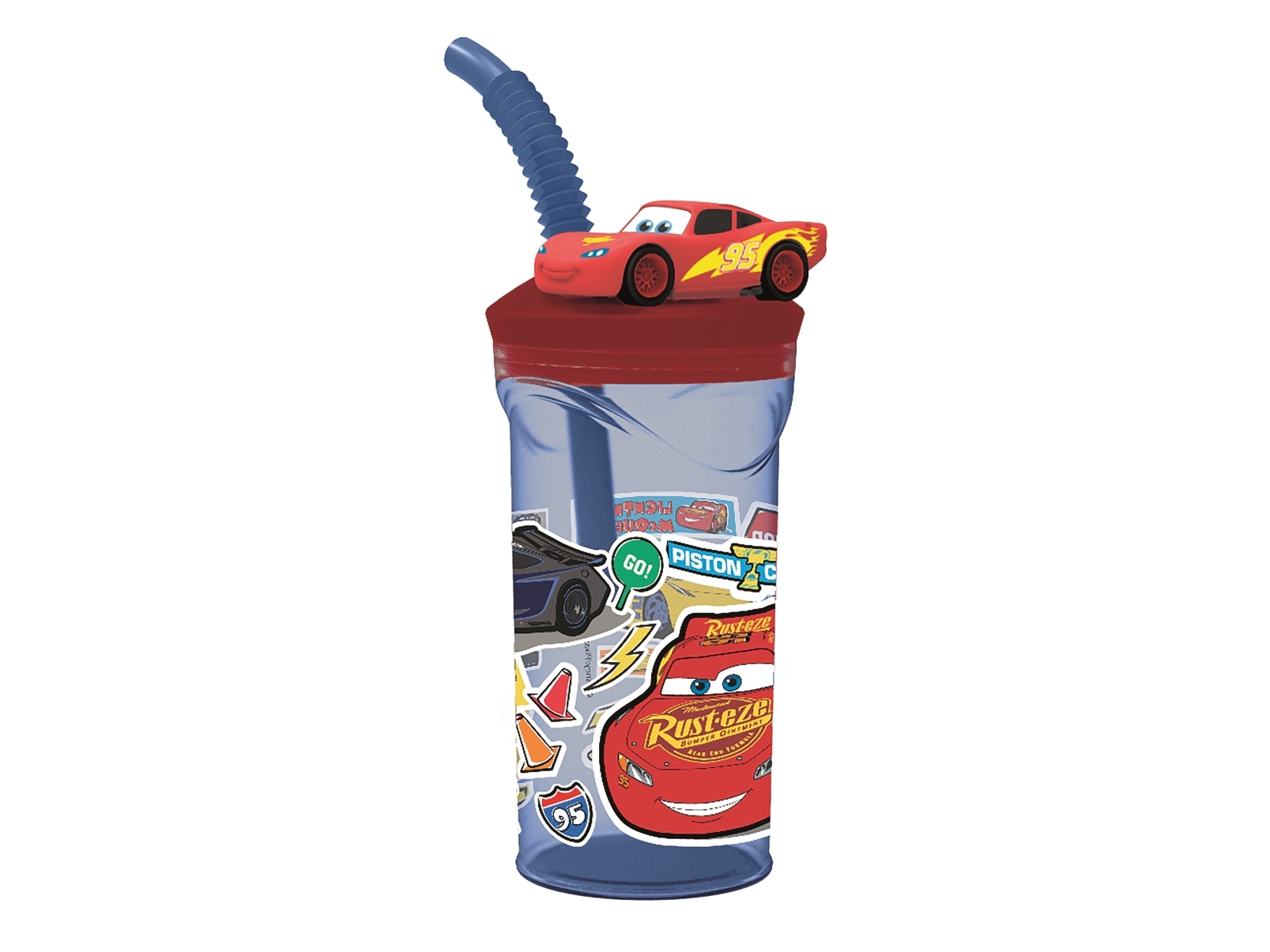CARS 3D figur tumbler vattenflaska, 360 ml | Sport & Träning - Tillbehör - Drickflaskor | GameStuff
