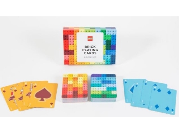 Lego Brick Playing Cards, 2 Deck Set
