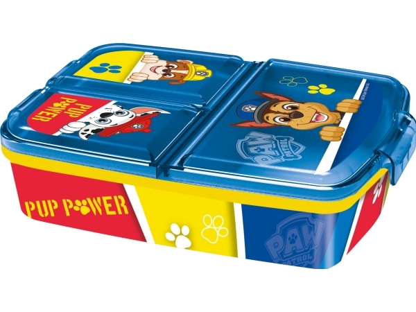PAW PATROL Lunchlåda med flera fack, 18x13 cm | Köksutrustning - lunch - Matlådor | GameStuff