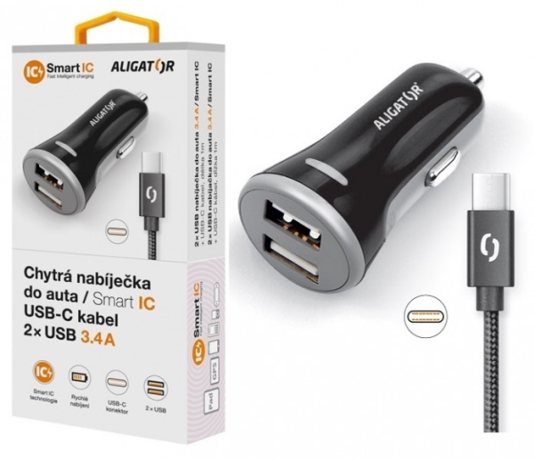 Aligator Chs0008, Automatisk, Cigartænder, 24 V, Sort
