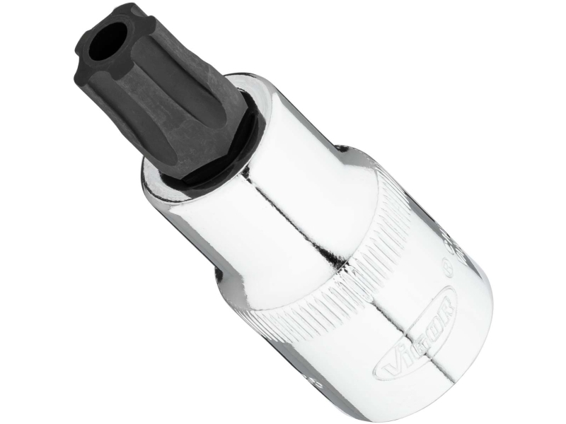 Vigor V7055-Ipr55, Sokkel, 1/4", Metric, 1 Hoved(Er), T55h