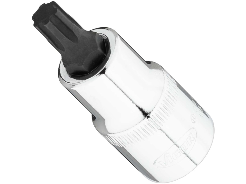 Vigor V7055-Ip45, Sokkel, 1/4", Metric, 1 Hoved(Er), T45