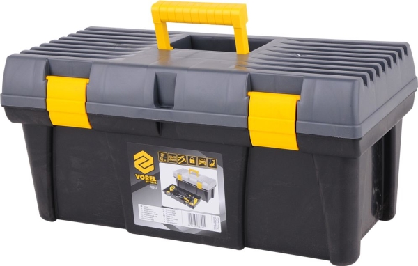 Vorel 78802, Værktøjskasse, Polykarbonat (Pc), Sort, 525 Mm, 256 Mm, 246 Mm