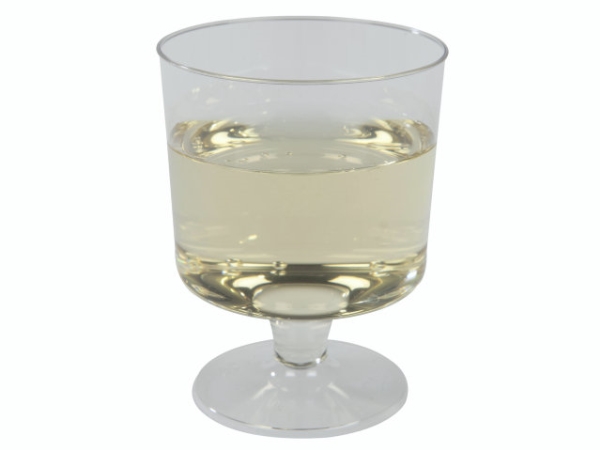Hvidvinsglas på fast fod PS 15cl, 17cl klar 10stk/ps | Catering - Engångsservis - Glas | GameStuff