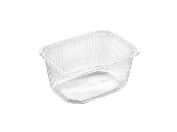 Salatbæger 250 ml 108x81x50 mm Rektangulær PP Klar,10 pk x 100 stk/krt