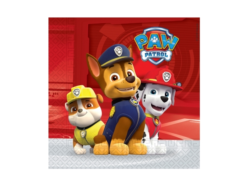 Paw Patrol-Servietten