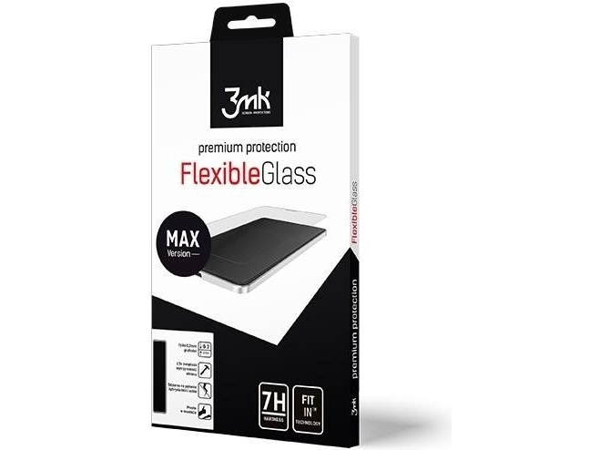 3Mk Flexibleglass Max Iphone Xs Schwarz/Schwarz, Hybridglas Mit Verstärkten Kanten