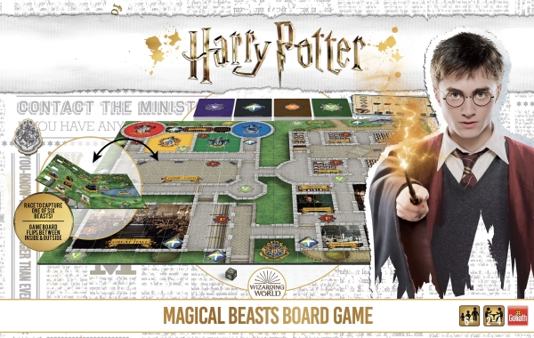 Harry Potter Magical Beast Board Game - Dk, Se, No & Uk