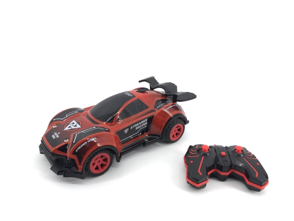 Steam Light Racing Car Remote control 2WD Car - 1:16 scale - Red | Leksaker - Radiostyrda leksaker - Robotar | GameStuff