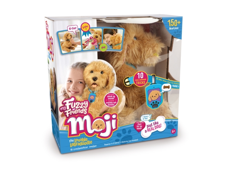 My Fuzzy Friends Moji the Lovable Labradoodle | Leksaker - Figurer & Dockor | GameStuff