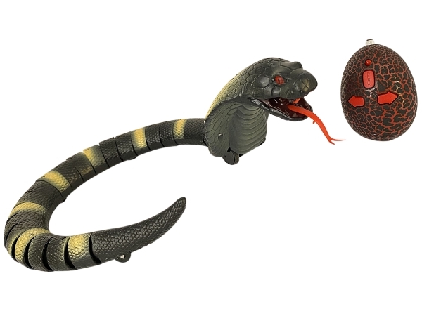 Fjernstyret Slange - Cobra - Swing & Attack - Real Wild - 39 Cm