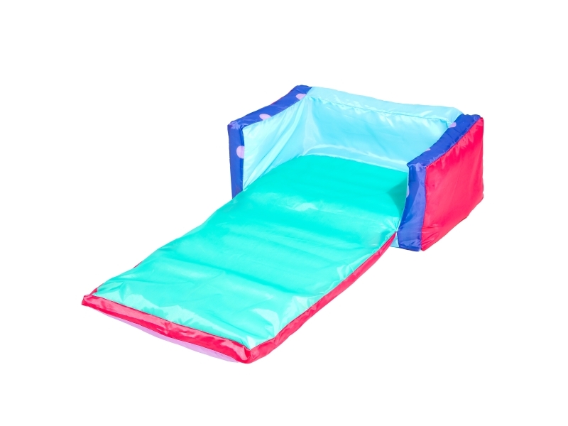 2 i 1 oppustelig sofa og liggestol