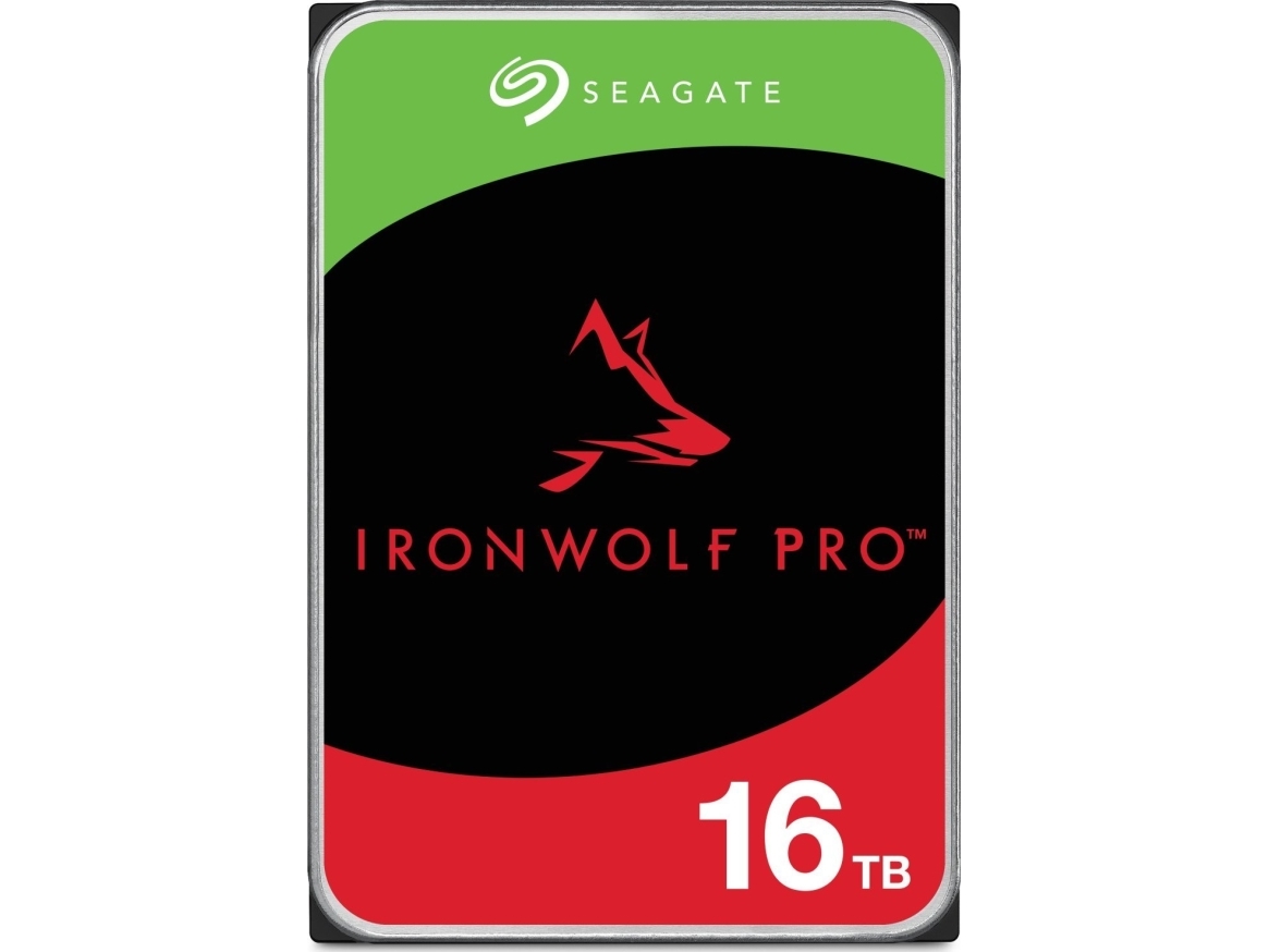 Seagate Ironwolf Pro St16000nt001 - Festplatte - 16 Tb - Intern - 3,5" - Sata 6Gb/S - 7200 U/Min - Puffer: 256 Mb - Mit 3 Års Seagate Rescue Data Rec