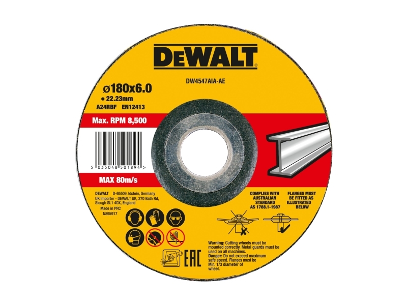 Dewalt Dw4547aia-Ae, Slibeskive, 1 Stk