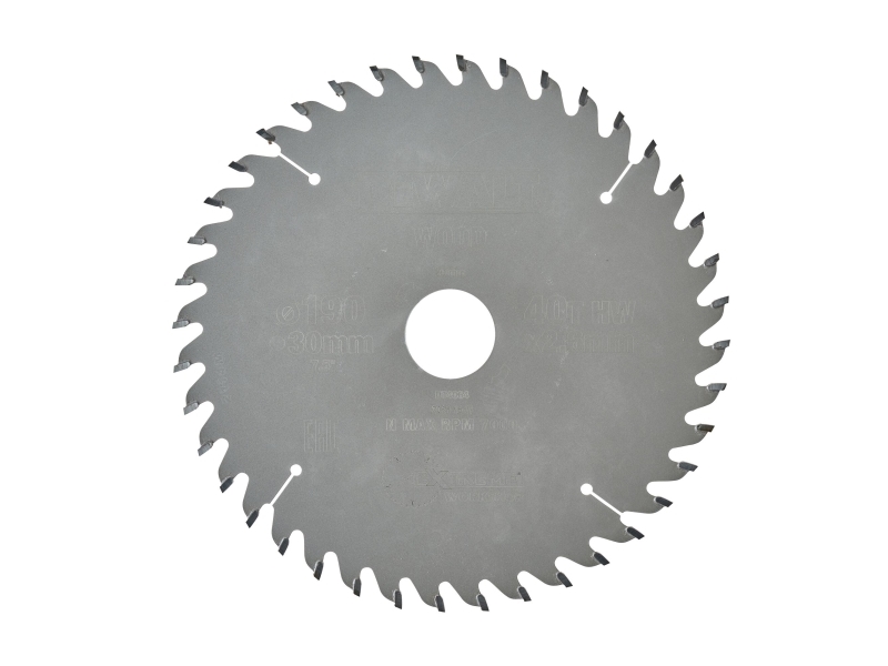 Dewalt Sägeblatt 190X30mmx40z
