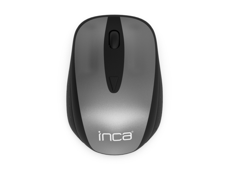 Inca Iwm-200Rg, Ambidextrous, Optisk, Rf Trådløst, 1600 Dpi, Sort, Brun