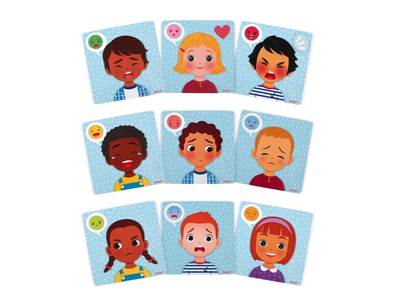 Janod Emotions Magnetic Game, Karton, Frankreich, 320 Mm, 40 Mm, 320 Mm, 1 Stück(E)