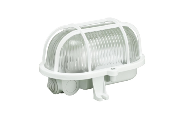 Luminaire Pawbol Owal60 D.3151, 60W, E27, Ip44, White