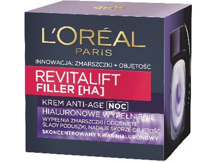 L’Oréal Paris Revitalift Filler hyaluronsyre natcreme 50 ml