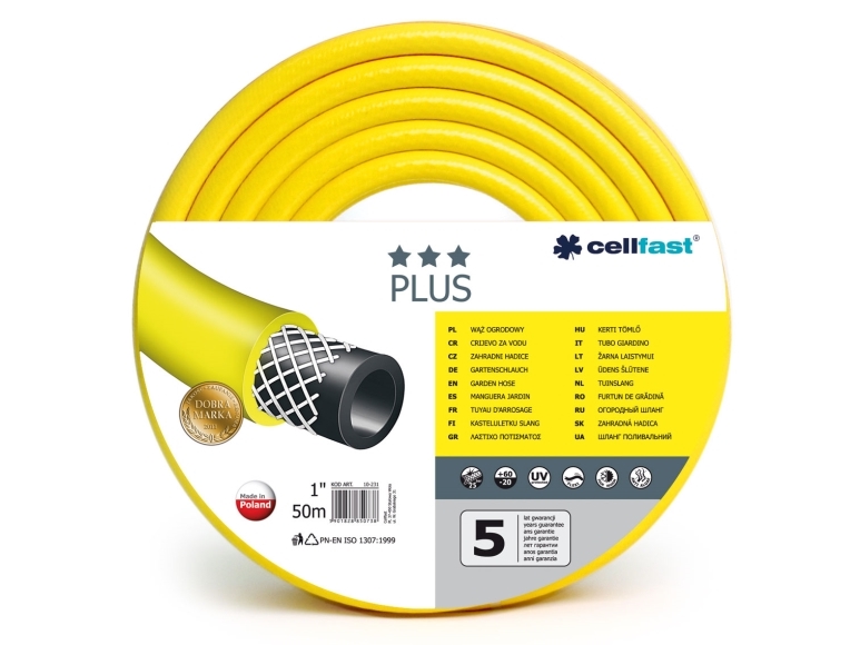 Cellfast Garden Hose Plus Size: 1" Length: 50M