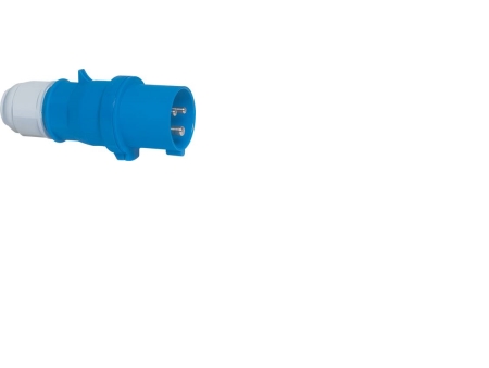 Bals Cee-Stecker H6 230V Ac 16A 3-Polig, Blau Multigrip-Kabelentlastung, Quick Connect Ip44 Polyamid