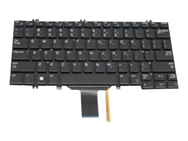 Dell - Erstatningstastatur For Bærbar Pc - Bakbelysning - Azerty - Fransk Europeisk - Oppusset - For Latitude 3440, 54Xx, 7420 2-In-1, 7430, 75Xx  Precision 34Xx