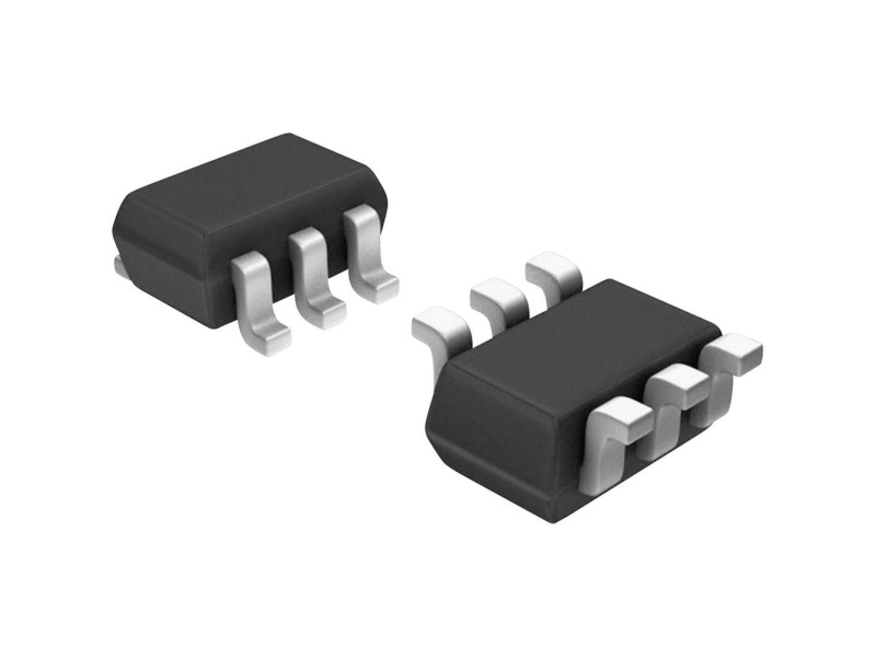 Texas Instruments TPS3808G01DBVR PMIC - overvågning Enkel nulstilling/tænd-nulstilling SOT-23-6