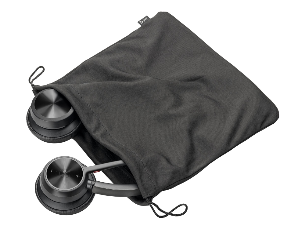 Hp Poly Voyager 4320-M - Voyager 4300 Uc Series - Headset - På Øret - Bluetooth - Trådløs, Kablet - Usb-C - Sort - Certified For Microsoft Teams, Zoo