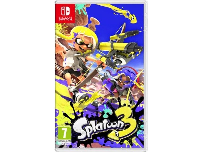 Nintendo Splatoon 3, Nintendo Switch, Multiplayer-läget, (Alla 10+), Fysiskt medium | Spel - Konsoler tillbehör - Nintendo Switch | GameStuff