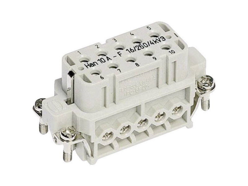 Hart Buchseneinsatz Han 10A 09200102812 250V 16A 1 (09200102812)