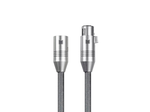 Monoprice 33838, Xlr, Männlich, Xlr, Weiblich, 2 M, Grau