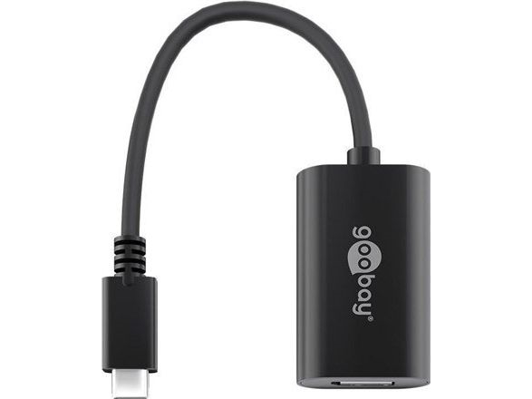 Goobay 38530 Kabelschnittstellen-/Adapter Usb-C Displayport Schwarz (38530)