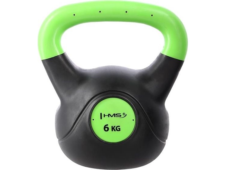 Håndvægt HMS KPC06 støbt bitumen 6 kg