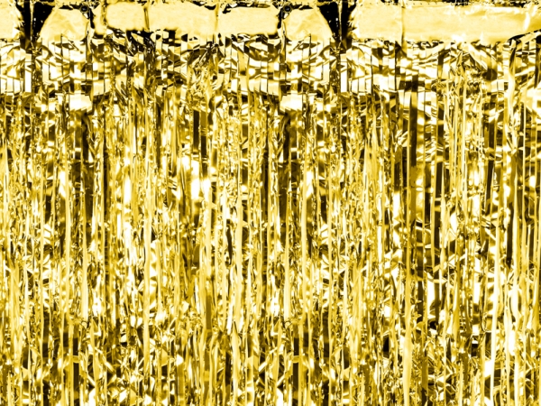 Guld Folie Dørgardin